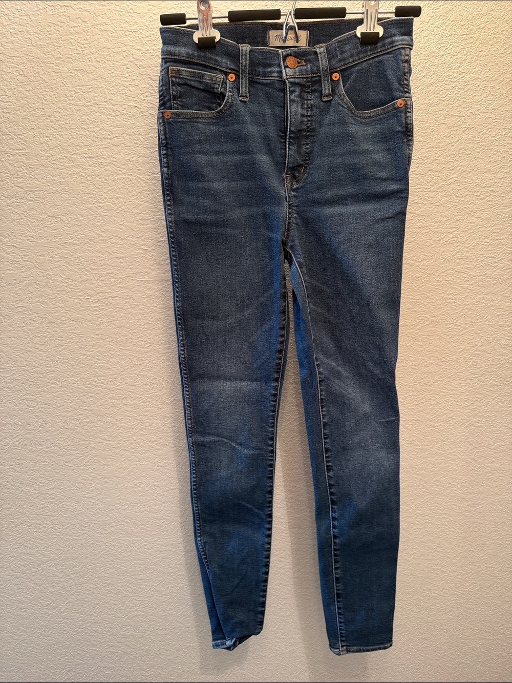 Madewell Dark Blue Skinny Jeans